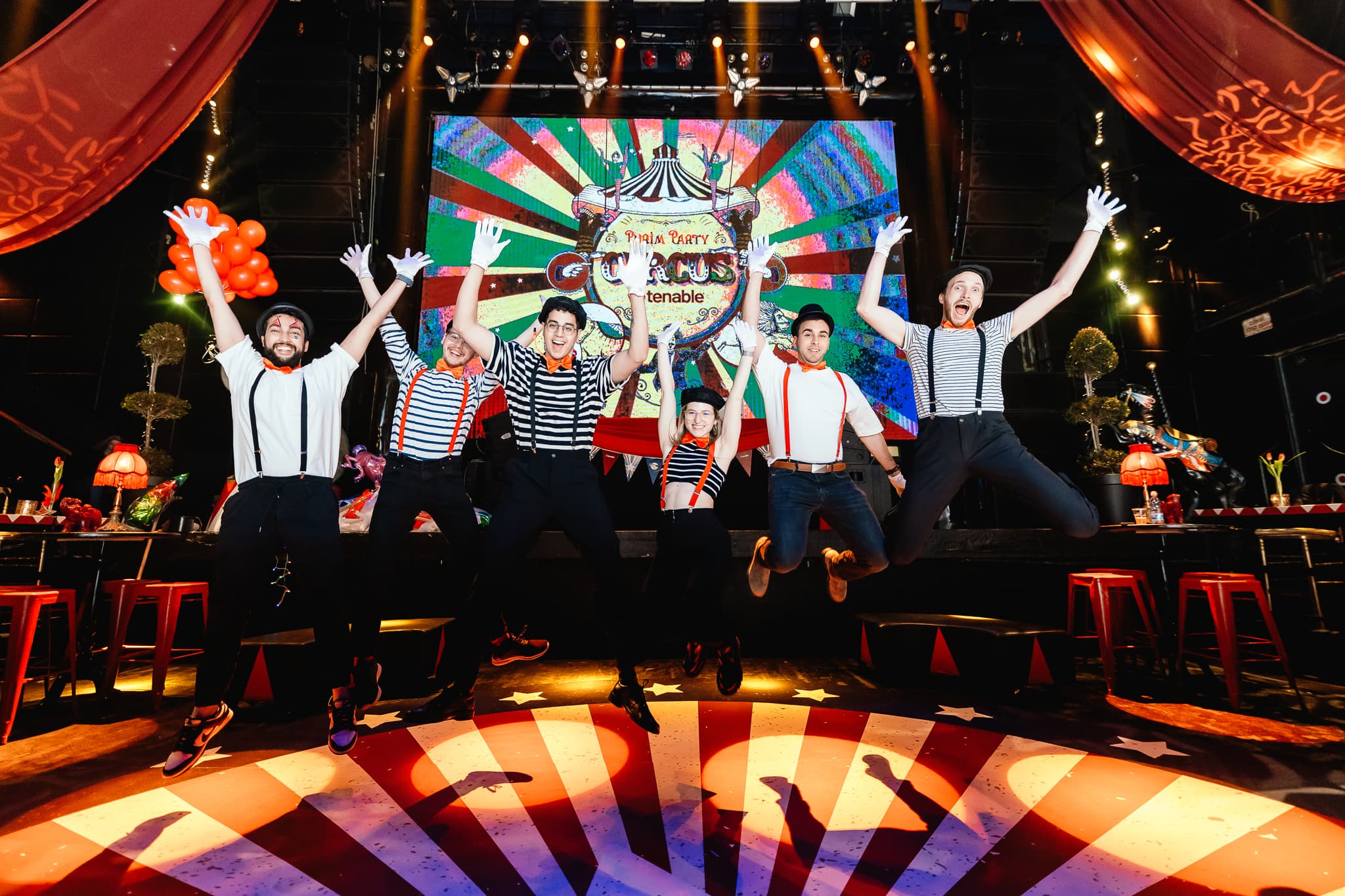 Team celebration party